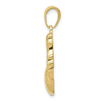 FJC Finejewelers 10k Yellow Gold Soccer Ball And Shoe Charm
