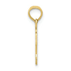 FJC Finejewelers 10k Yellow Gold Basketball In Net Charm