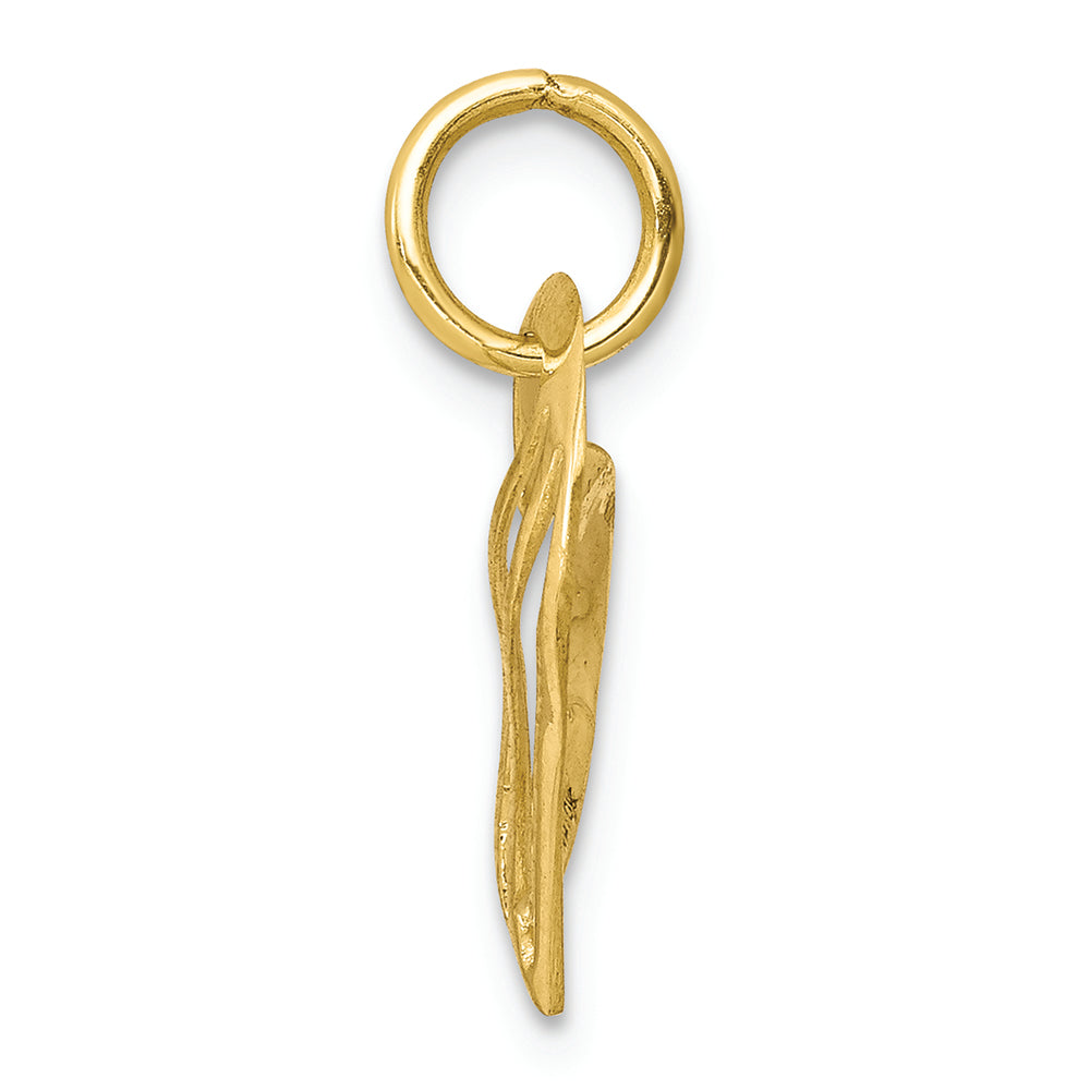 FJC Finejewelers 10k Yellow Gold Heart Charm
