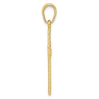 FJC Finejewelers 10k Yellow Gold Latin Cross Charm