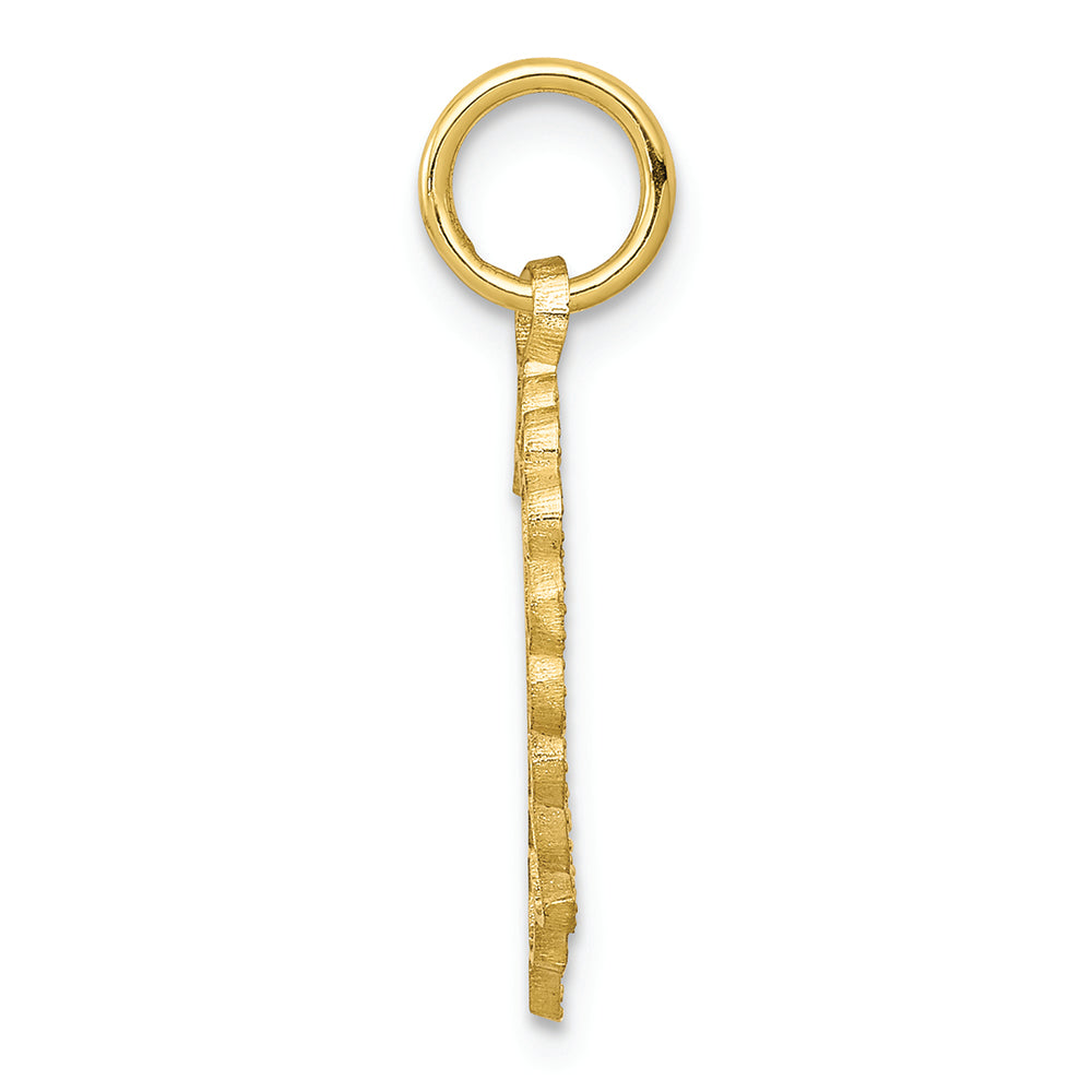 FJC Finejewelers 10k Yellow Gold Heart Charm