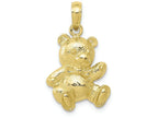 FJC Finejewelers 10k Yellow Gold Teddy Bear Charm