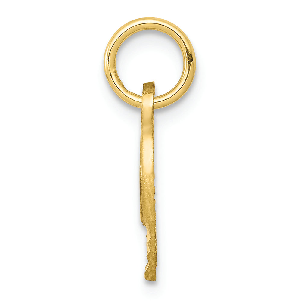 FJC Finejewelers 10k Yellow Gold Heart Charm
