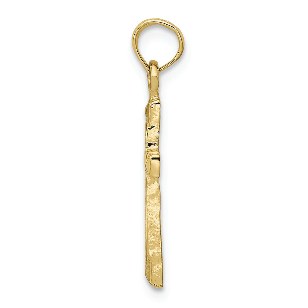 FJC Finejewelers 10k Yellow Gold Cross Charm