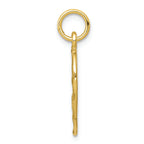 FJC Finejewelers 10k Yellow Gold Angel Heart Charm