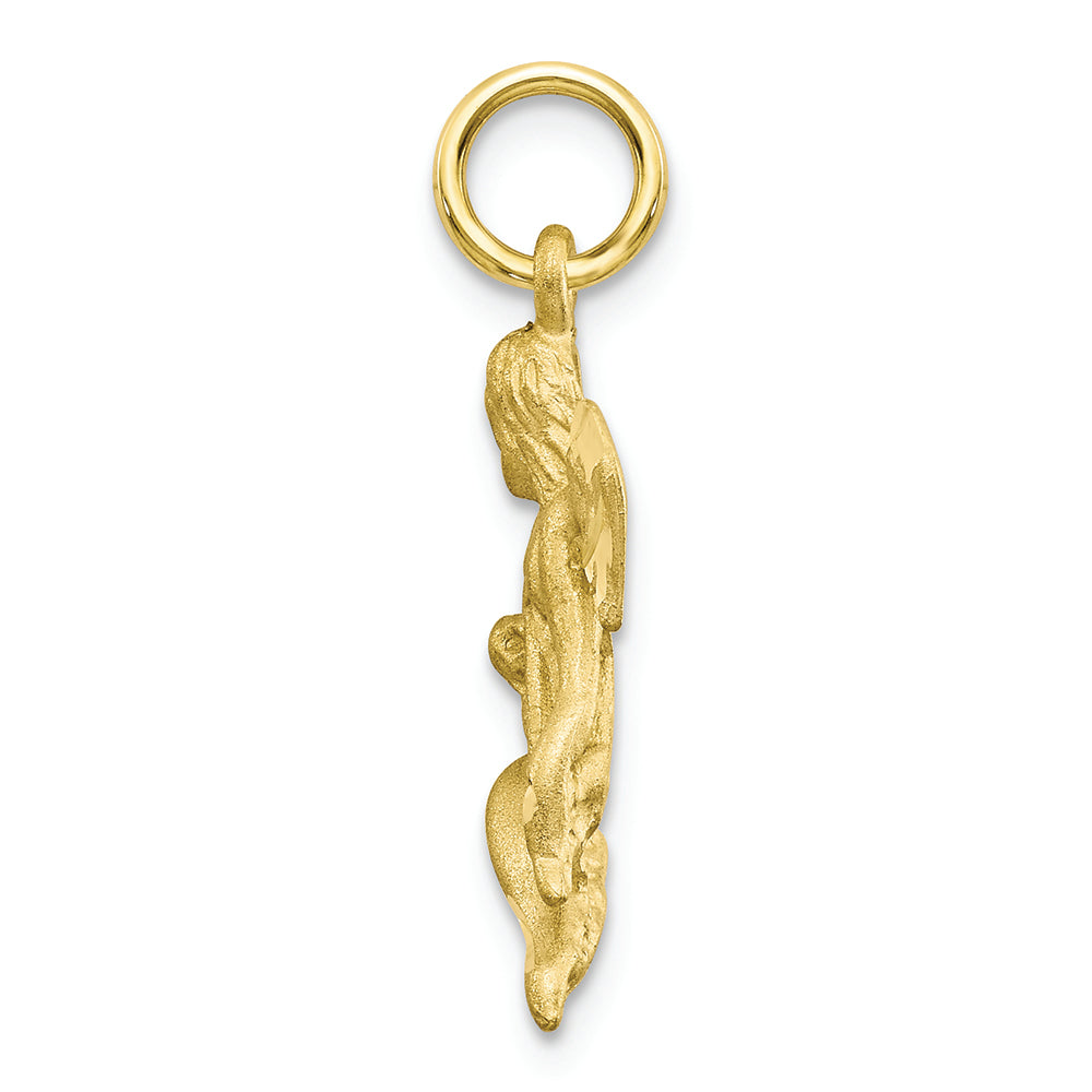 FJC Finejewelers 10k Yellow Gold Angel Charm