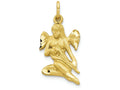 FJC Finejewelers 10k Yellow Gold Angel Charm