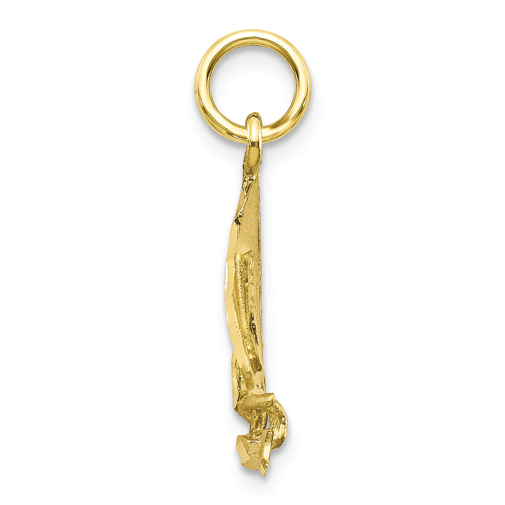 FJC Finejewelers 10k Yellow Gold Sailboat Charm