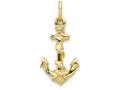 FJC Finejewelers 10k Yellow Gold Anchor Charm