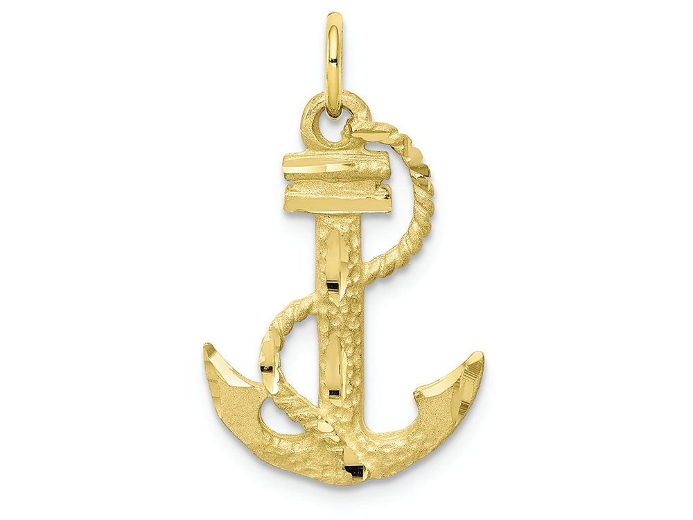FJC Finejewelers 10k Yellow Gold Anchor Charm