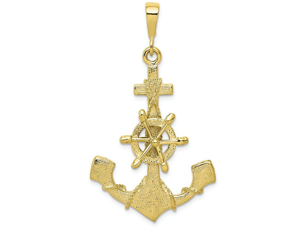 FJC Finejewelers 10k Yellow Gold Large Anchor Charm