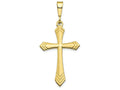 FJC Finejewelers 10k Yellow Gold Cross Charm