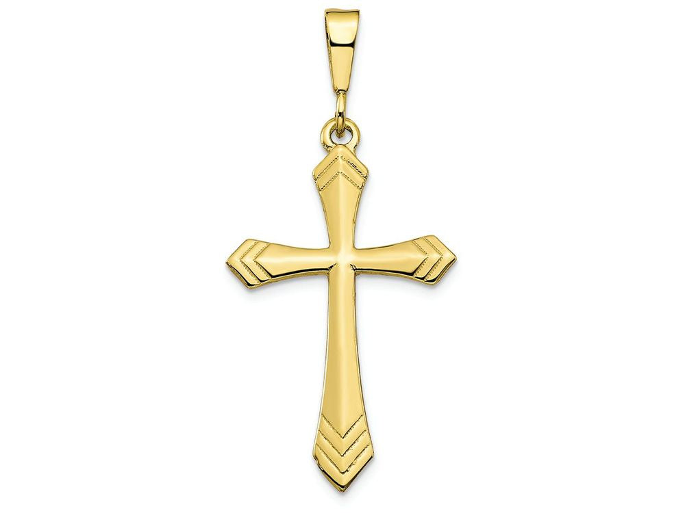 FJC Finejewelers 10k Yellow Gold Cross Charm