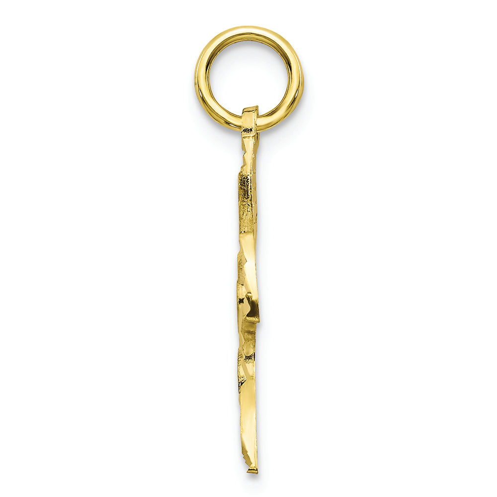 FJC Finejewelers 10k Yellow Gold Dove Charm