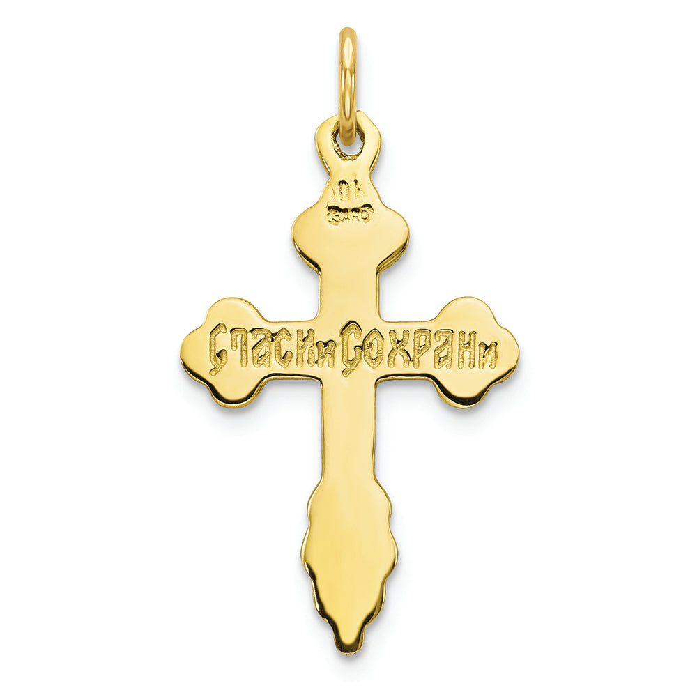 FJC Finejewelers 10k Yellow Gold Cross Charm