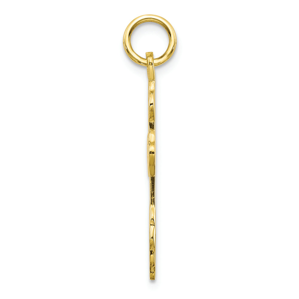 FJC Finejewelers 10k Yellow Gold Cross Charm