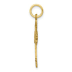 FJC Finejewelers 10k Yellow Gold Cross Charm