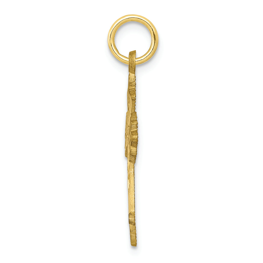 FJC Finejewelers 10k Yellow Gold Cross Charm