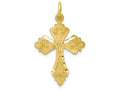 FJC Finejewelers 10k Yellow Gold Cross Charm
