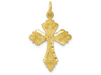 FJC Finejewelers 10k Yellow Gold Cross Charm