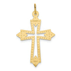 FJC Finejewelers 10k Yellow Gold Cross Charm