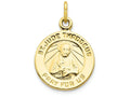FJC Finejewelers 10k Yellow Gold Saint Jude Medal Charm