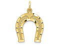 FJC Finejewelers 10k Yellow Gold Horseshoe Charm