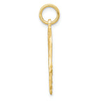 FJC Finejewelers 10k Yellow Gold Filigree Chamseh Charm