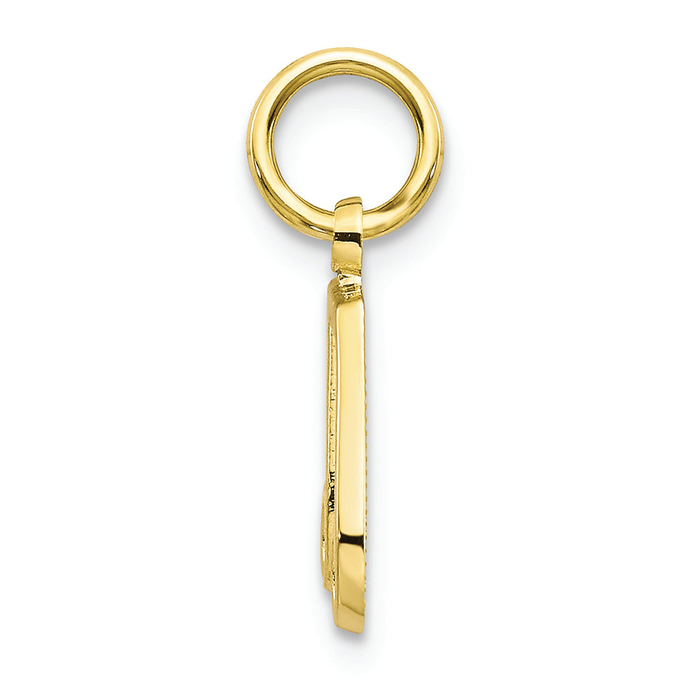FJC Finejewelers 10k Yellow Gold Musical Note Charm
