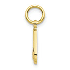 FJC Finejewelers 10k Yellow Gold Musical Note Charm