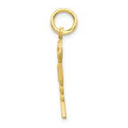 FJC Finejewelers 10k Yellow Gold Solid Registered Nurse Charm