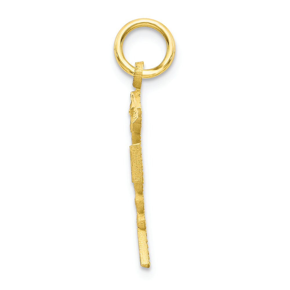 FJC Finejewelers 10k Yellow Gold Solid Registered Nurse Charm