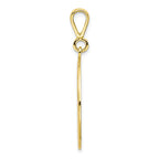 FJC Finejewelers 10k Yellow Gold Solid Masonic Symbol Charm