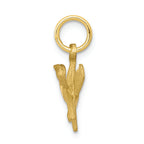 FJC Finejewelers 10k Yellow Gold Comb Scissors Charm