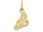 FJC Finejewelers 10k Initial A Charm