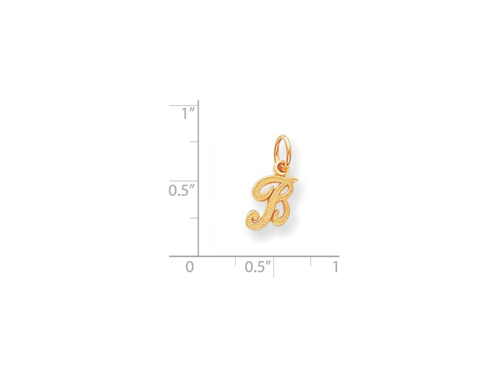 FJC Finejewelers 10k Initial B Charm
