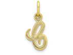 FJC Finejewelers 10k Initial C Charm