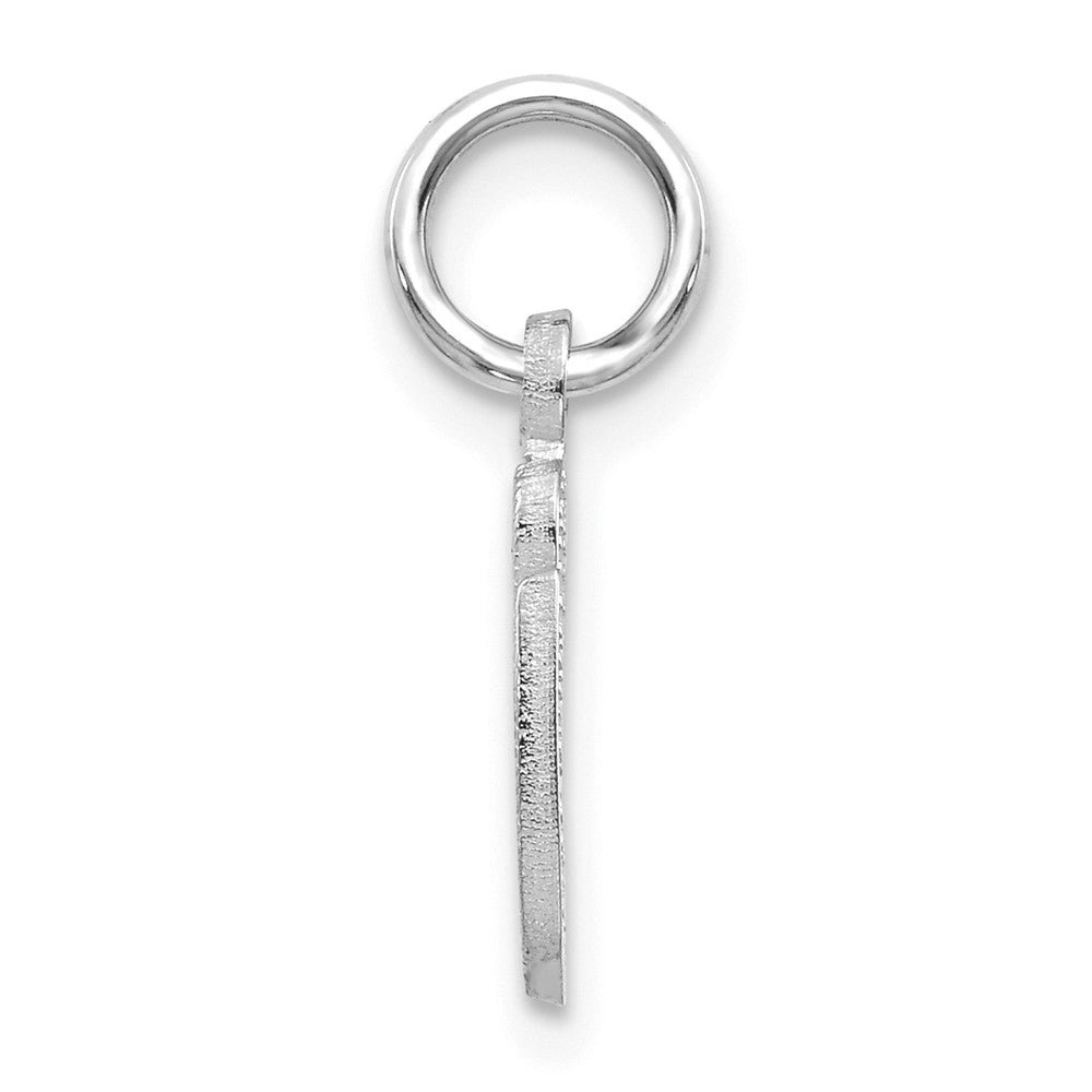 FJC Finejewelers 10k White Gold Initial G Charm
