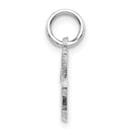 FJC Finejewelers 10k White Gold Initial J Charm