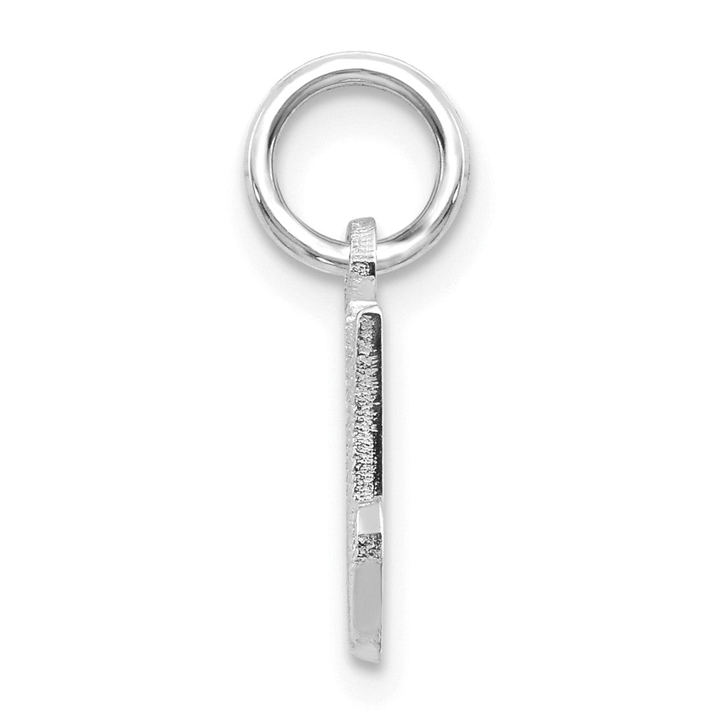 FJC Finejewelers 10k White Gold Initial M Charm