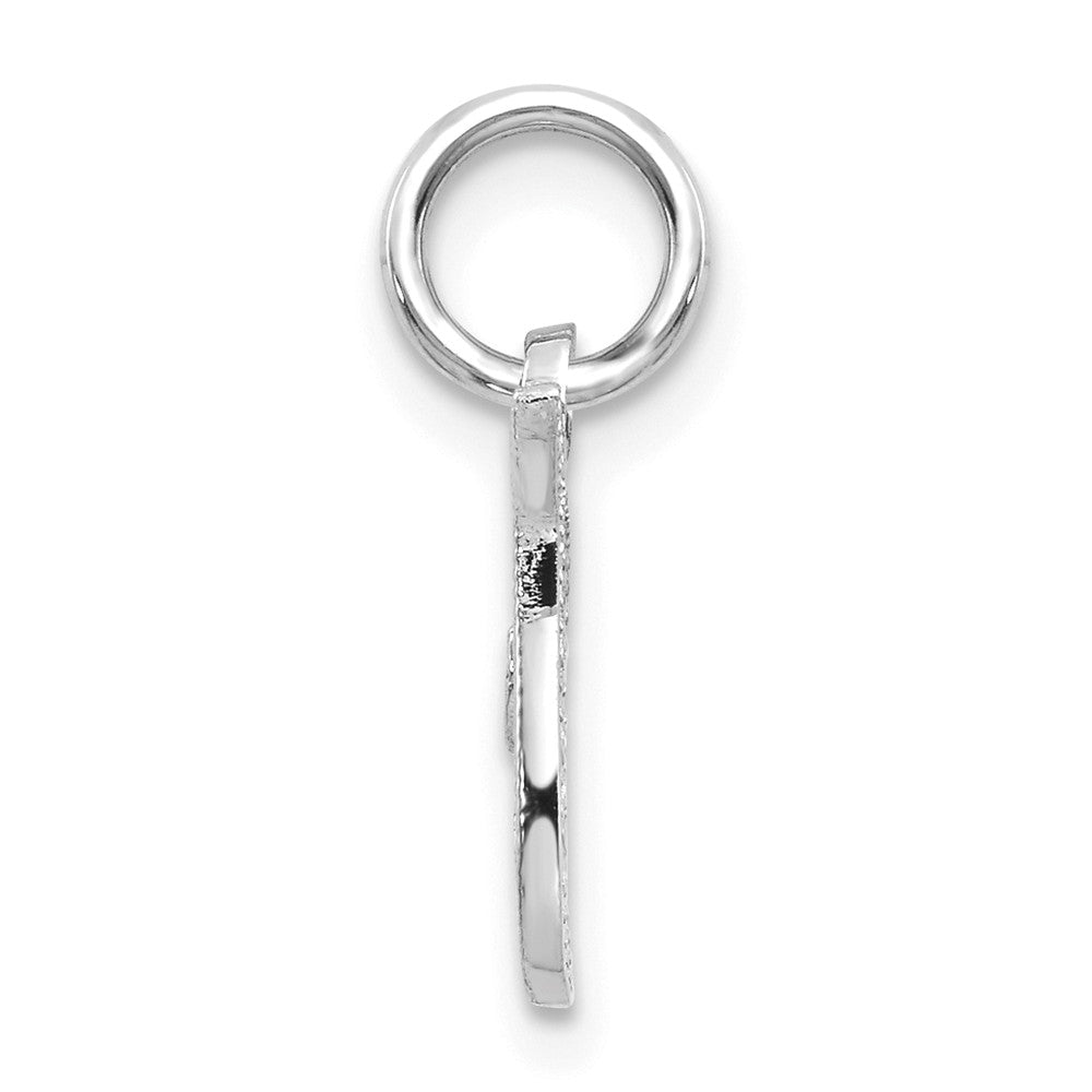 FJC Finejewelers 10k White Gold Initial T Charm