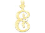 FJC Finejewelers 10k Initial E Charm