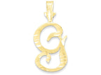 FJC Finejewelers 10k Initial G Charm