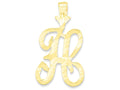 FJC Finejewelers 10k Initial H Charm
