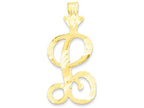 FJC Finejewelers 10k Initial L Charm
