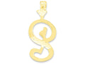 FJC Finejewelers 10k Initial S Charm