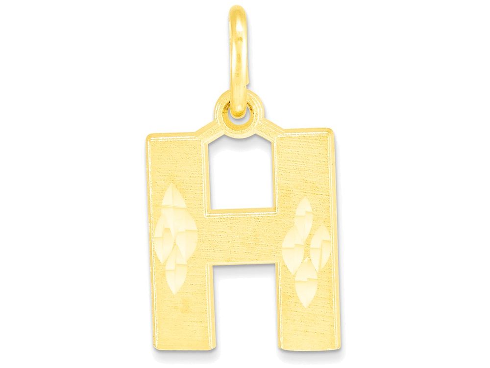 FJC Finejewelers 10k Initial H Charm