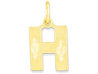 FJC Finejewelers 10k Initial H Charm