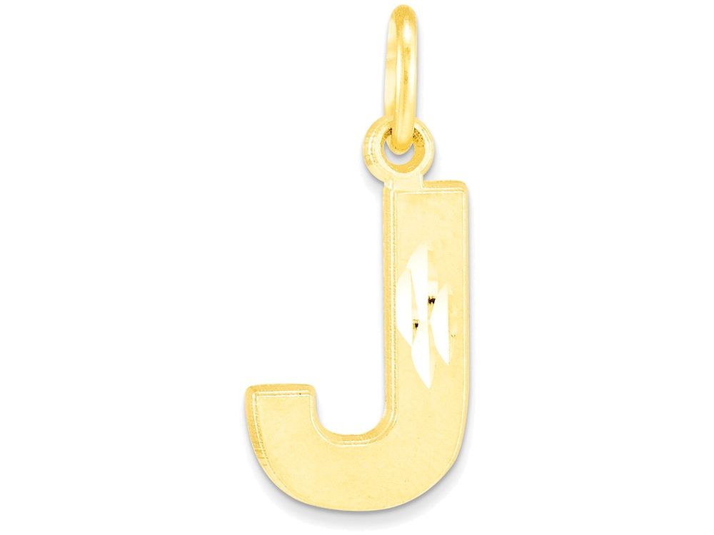FJC Finejewelers 10k Initial J Charm