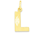 FJC Finejewelers 10k Initial L Charm